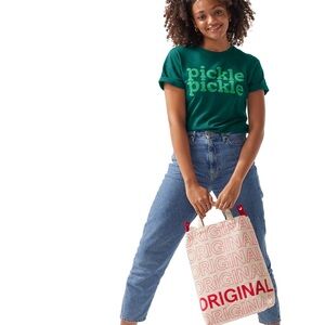 NWT Chick-fil-A Original Red and White bucket Tote Bag